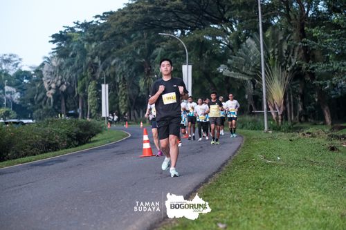 Race photo from Taman Budaya x BOGORUN 2025