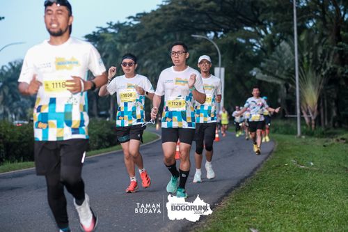 Race photo from Taman Budaya x BOGORUN 2025