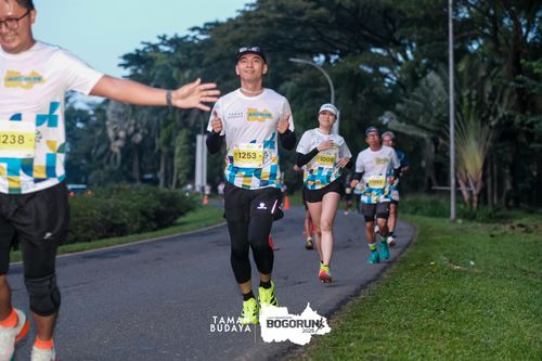 Race photo from Taman Budaya x BOGORUN 2025