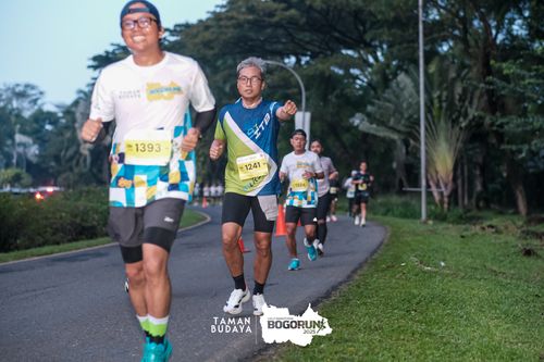 Race photo from Taman Budaya x BOGORUN 2025