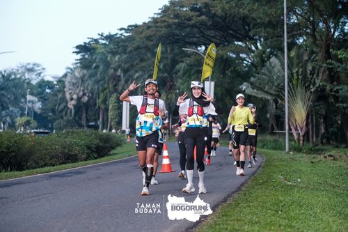 Race photo from Taman Budaya x BOGORUN 2025