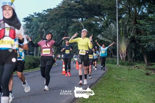 Race photo from Taman Budaya x BOGORUN 2025