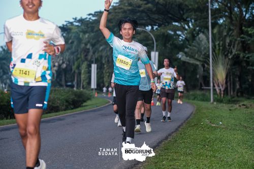 Race photo from Taman Budaya x BOGORUN 2025
