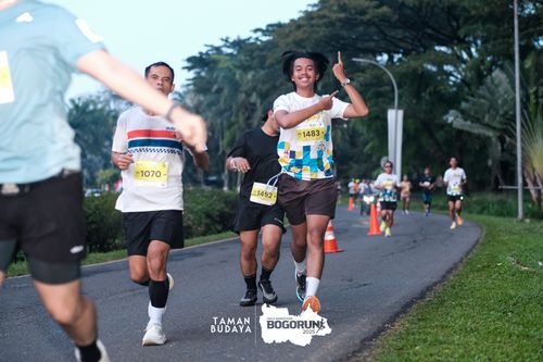 Race photo from Taman Budaya x BOGORUN 2025