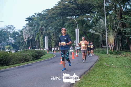 Race photo from Taman Budaya x BOGORUN 2025