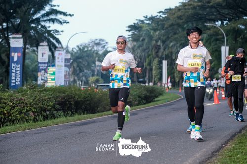 Race photo from Taman Budaya x BOGORUN 2025