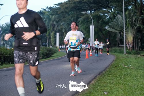 Race photo from Taman Budaya x BOGORUN 2025