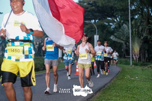 Race photo from Taman Budaya x BOGORUN 2025