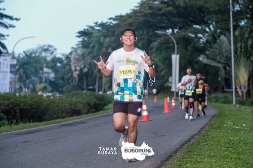 Race photo from Taman Budaya x BOGORUN 2025