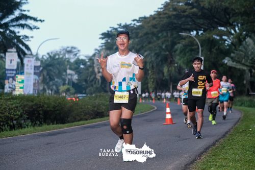 Race photo from Taman Budaya x BOGORUN 2025