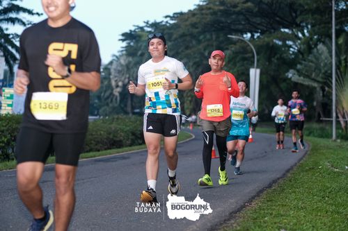 Race photo from Taman Budaya x BOGORUN 2025