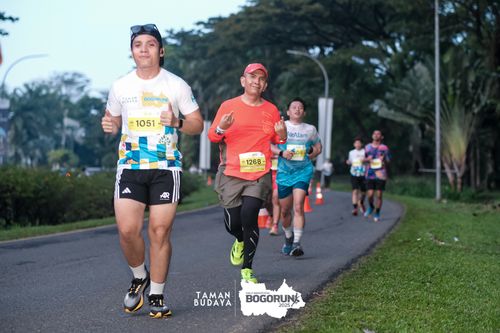 Race photo from Taman Budaya x BOGORUN 2025