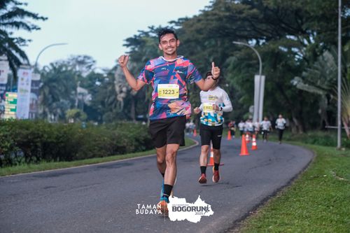 Race photo from Taman Budaya x BOGORUN 2025