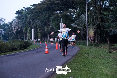 Race photo from Taman Budaya x BOGORUN 2025