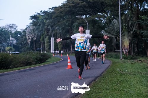 Race photo from Taman Budaya x BOGORUN 2025