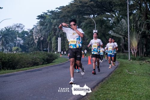 Race photo from Taman Budaya x BOGORUN 2025