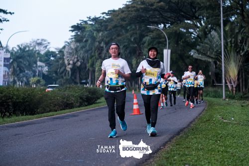 Race photo from Taman Budaya x BOGORUN 2025