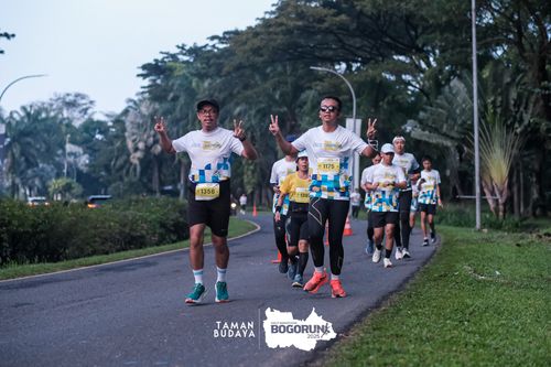 Race photo from Taman Budaya x BOGORUN 2025