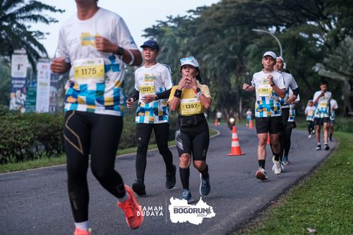 Race photo from Taman Budaya x BOGORUN 2025