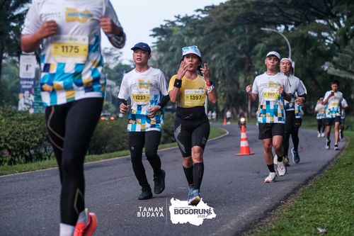 Race photo from Taman Budaya x BOGORUN 2025