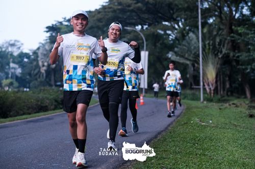 Race photo from Taman Budaya x BOGORUN 2025