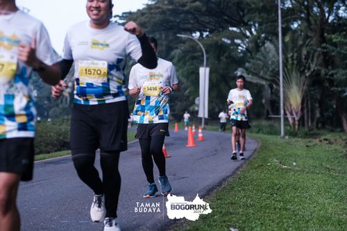 Race photo from Taman Budaya x BOGORUN 2025