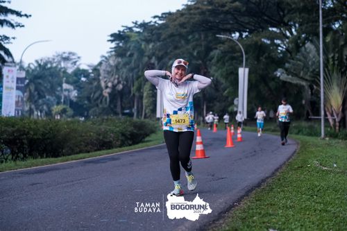 Race photo from Taman Budaya x BOGORUN 2025