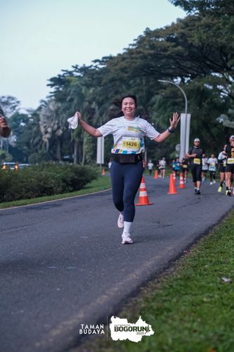 Race photo from Taman Budaya x BOGORUN 2025