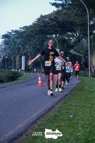 Race photo from Taman Budaya x BOGORUN 2025