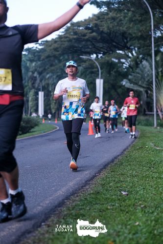 Race photo from Taman Budaya x BOGORUN 2025