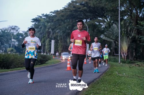 Race photo from Taman Budaya x BOGORUN 2025