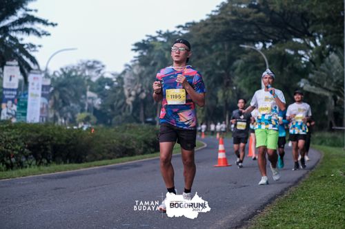 Race photo from Taman Budaya x BOGORUN 2025