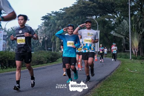 Race photo from Taman Budaya x BOGORUN 2025