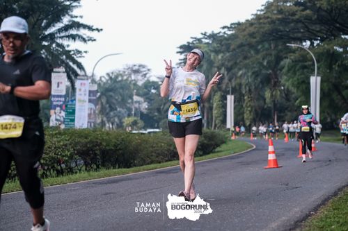 Race photo from Taman Budaya x BOGORUN 2025