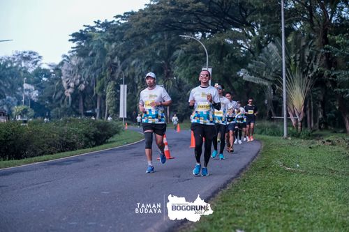 Race photo from Taman Budaya x BOGORUN 2025