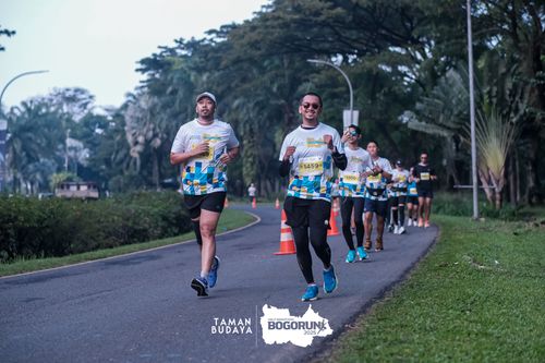 Race photo from Taman Budaya x BOGORUN 2025