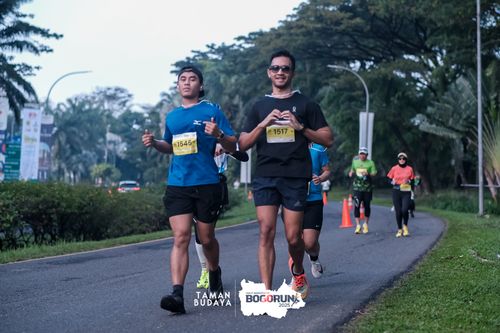 Race photo from Taman Budaya x BOGORUN 2025