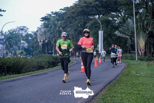 Race photo from Taman Budaya x BOGORUN 2025
