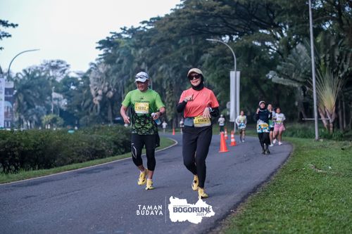 Race photo from Taman Budaya x BOGORUN 2025