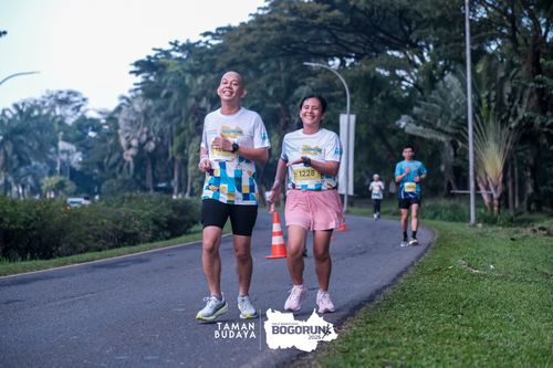 Race photo from Taman Budaya x BOGORUN 2025