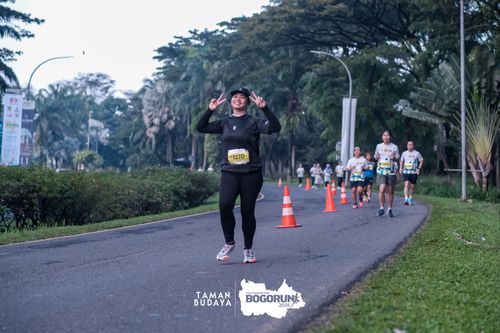 Race photo from Taman Budaya x BOGORUN 2025