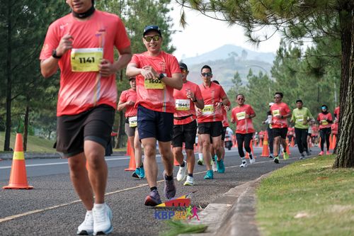 Race photo from CISANGKAN KBP CITY RUN 2025