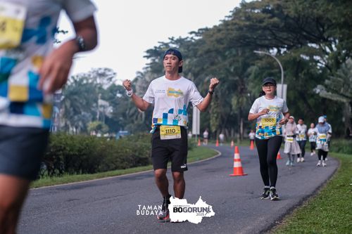 Race photo from Taman Budaya x BOGORUN 2025