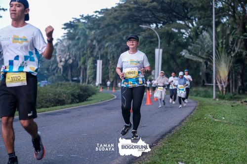 Race photo from Taman Budaya x BOGORUN 2025
