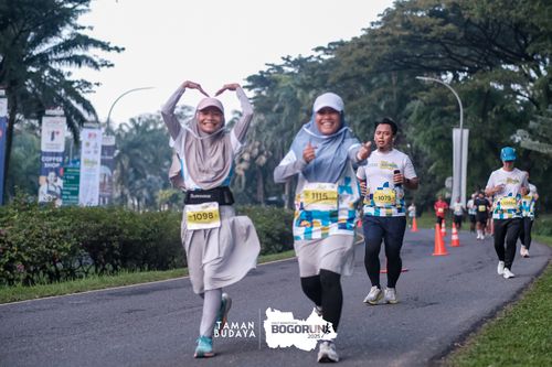 Race photo from Taman Budaya x BOGORUN 2025