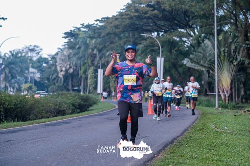 Race photo from Taman Budaya x BOGORUN 2025