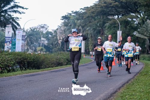 Race photo from Taman Budaya x BOGORUN 2025