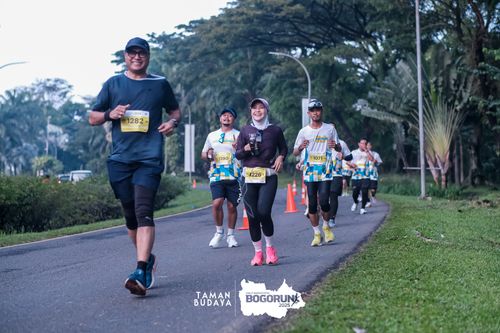 Race photo from Taman Budaya x BOGORUN 2025