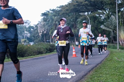 Race photo from Taman Budaya x BOGORUN 2025
