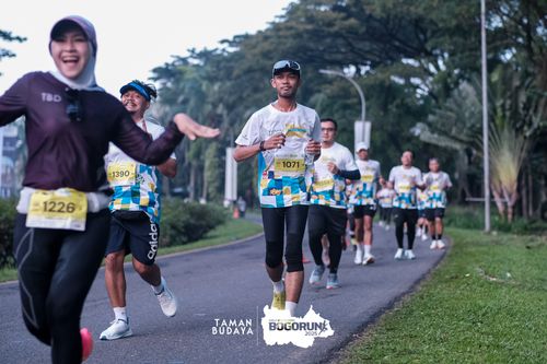 Race photo from Taman Budaya x BOGORUN 2025